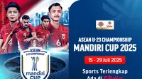 Saksikan Siaran Langsung ASEAN U-23 Championship 2025 Eksklusif di Vidio
