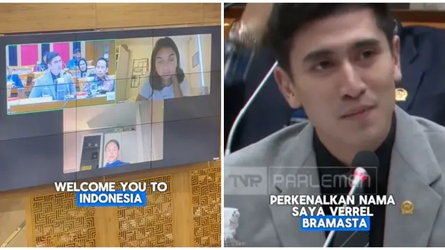 6 Potret Verrell Bramasta di Komisi X DPR RI, Public Speaking ketika Rapat Dipuji