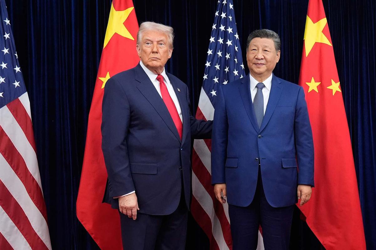 FOTO: Trump dan Xi Jinping Capai Kesepakatan Baru, Perang Dagang AS–Tiongkok Mulai Mencair