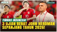 Deretan Misi Berat John Herdman Bersama Timnas Indonesia Tahun 2026: Momen Penentu Rebut Hati Fans!