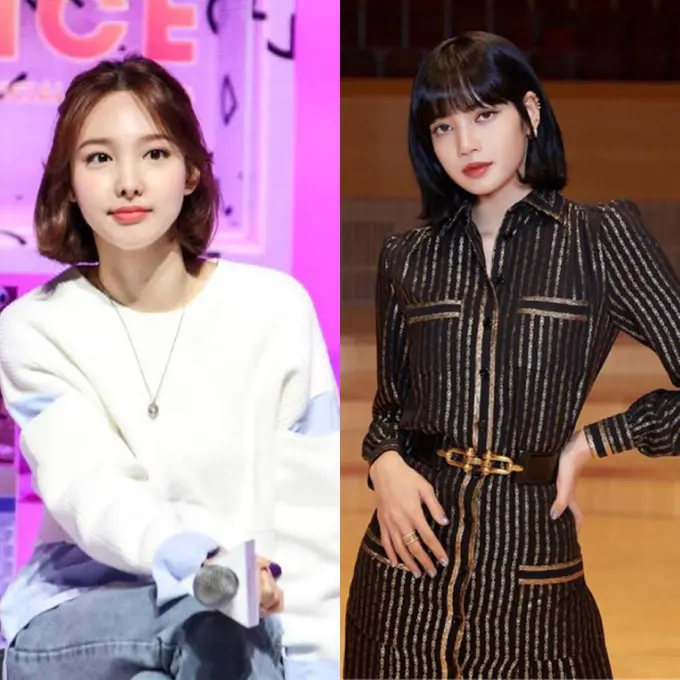 Nayeon Twice dan Lisa Blackpink/dok. Istimewa