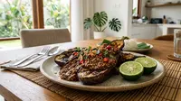 Resep Terong Bakar Bumbu Kacang dan Jeruk Limau, Lauk Sederhana Bikin Nagih