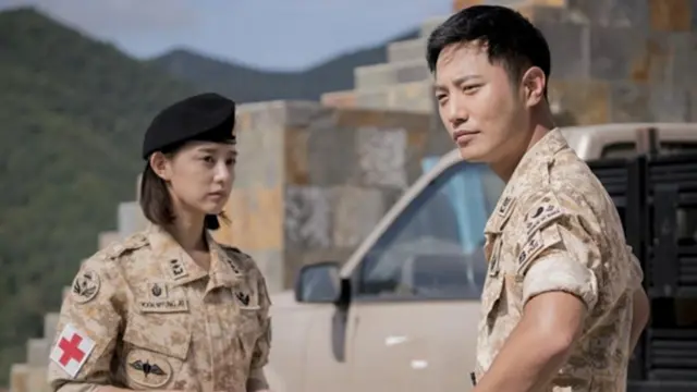 Jin Goo dan Kim Ji-won