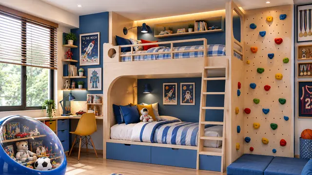 Inspirasi Desain Tempat Tidur Anak