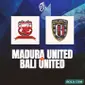 Liga 1 - Madura United Vs Bali United (Bola.com/Adreanus Titus)
