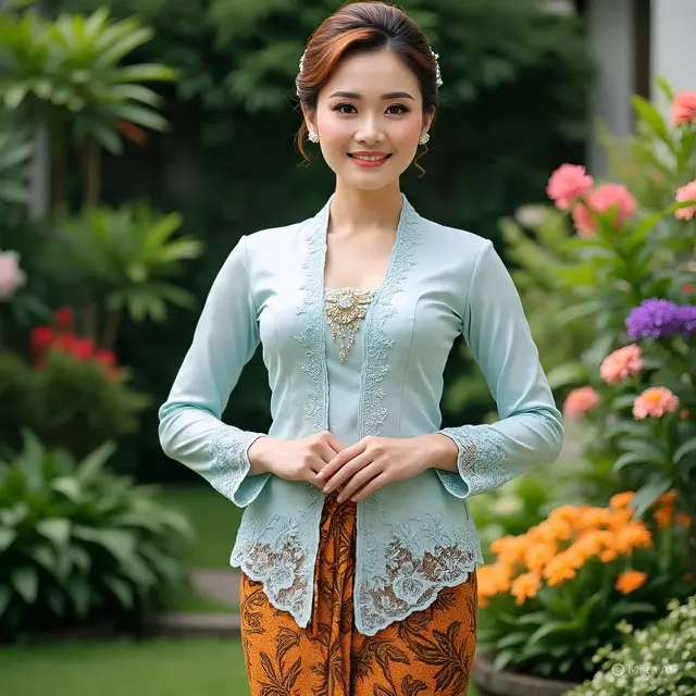 Model Baju Pesta Rok Batik