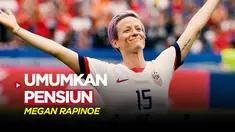 Berita Video, Megan Rapinoe umumkan pensiun pada Sabtu (8/7/2023)