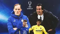 UEFA Super Cup - Chelsea Vs Villarreal - Duel Pelatih dan Pemain (Bola.com/Adreanus Titus)