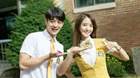 Minho SHINee dan Yoona SNSD di Because It's First Time.(dok. Istimewa)