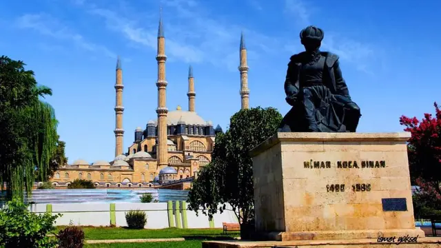 Masjid Selimiye di kota Edirne, Turki