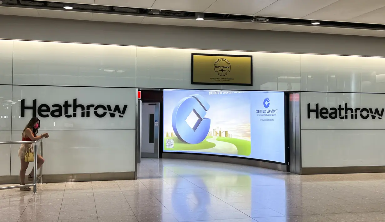 FOTO: Bandara Heathrow London Batasi Jumlah Penumpang Berangkat Saat