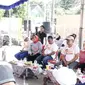 Pj Wali Kota Malang, Wahyu Hidayat bersama sejumlah Kepala OPD dan masyarakat dalam kegiatan Ngombe STMJ di Lapangan Kedungkandang pada Jumat, 5 Juli 2024 (Foto : malangkota.go.id)&nbsp;