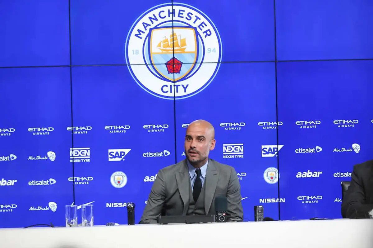 Pep Guardiola.