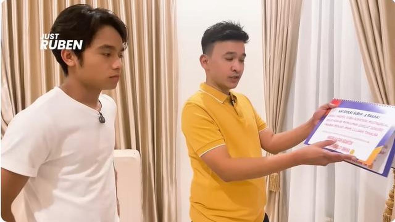 10 Potret Rumah Ruben Onsu Terkini, di Kamarnya Ada Tempelan Doa Sehari-hari