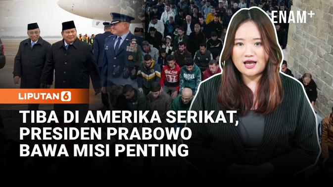 Misi Strategis Prabowo di Amerika Serikat | Tarawih Pertama Warga Gaza