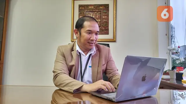 Ajutorius Pinem, Vice President Application Operations Services Development, Application Management & Operation Division BRI. Liputan6.com/Agustinus Mario Damar