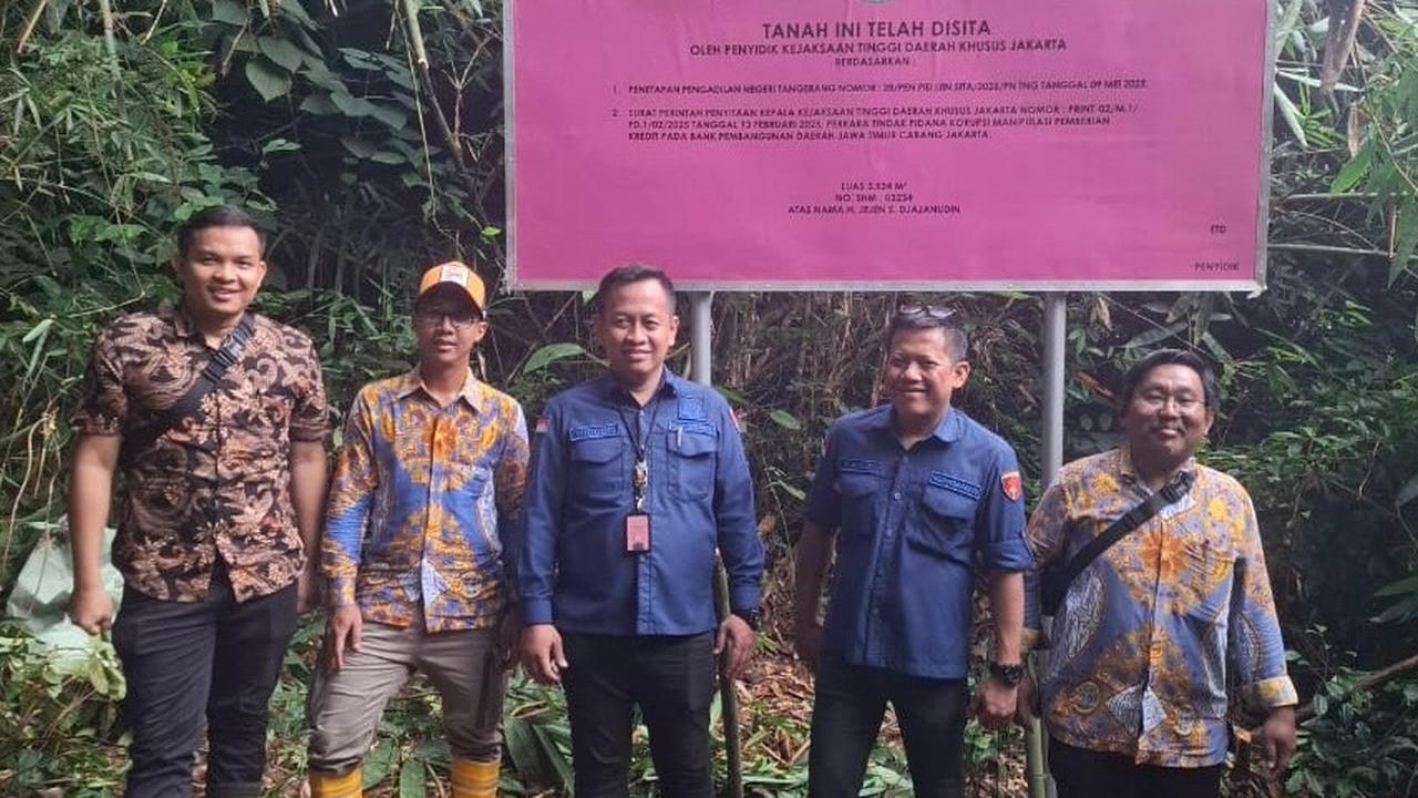 Kasus Kredit Fiktif Bank Jatim, Kejati Jakarta Sita Tanah Senilai Rp50 Miliar