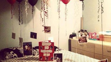 Dekorasi Kamar Super Romantis Dengan Memanfaatkan Balon Di