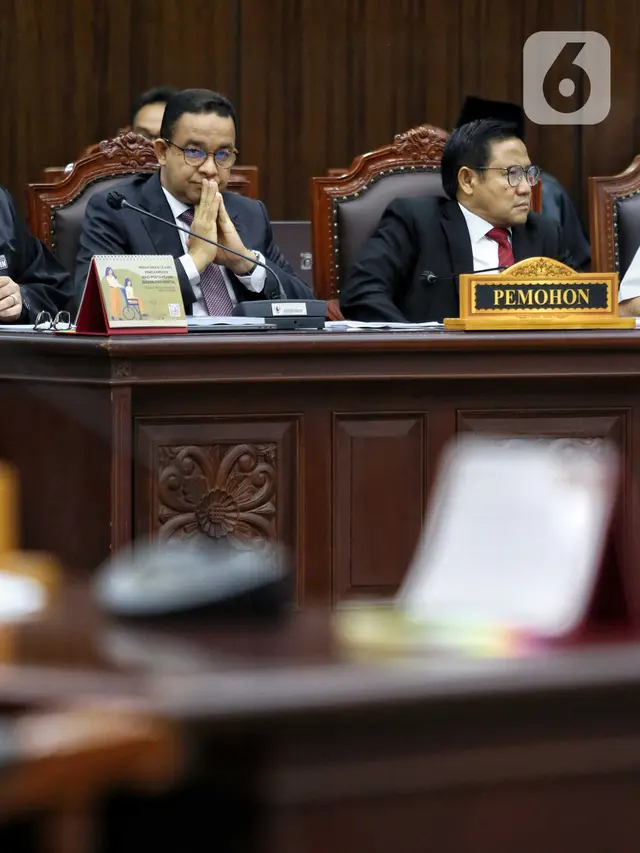 Anies-Muhaimin Hadiri Langsung Sidang Perdana PHPU di Mahkamah Konstitusi