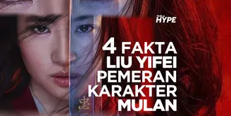 4 Fakta Liu Yifei Pemeran Karakter Mulan