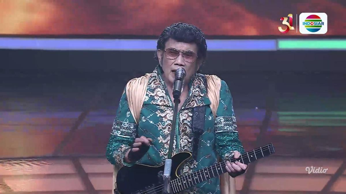 Rhoma Irama di Konser Happy New Year Indonesia 2026 di Indosiar, Selipkan Doa untuk Korban Bencana