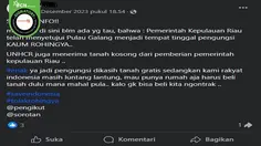 Deretan Hoaks Terkait Pulau di Indonesia, dari Tempat Pengungsian UNHCR hingga Dijual di Medsos