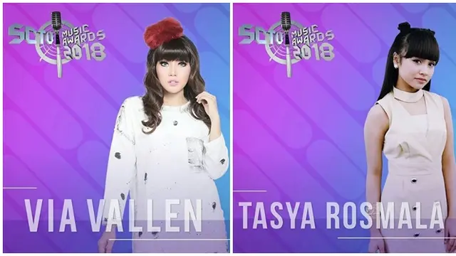 [Bintang] Via Vallen dan Tasya Rosmala