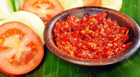 Resep Sambal Mentah Siram Minyak Panas Sederhana Enaknya Juara Lifestyle Fimela Com