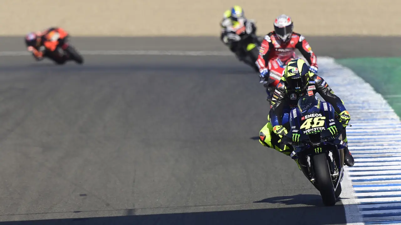Vinales dan Valentino Rossi Kuasai Sesi Latihan Pertama MotoGP Andalusia 2020