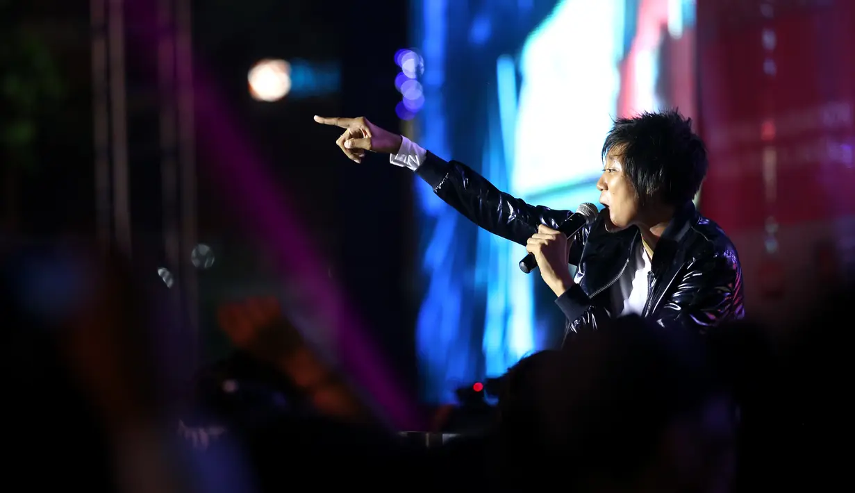 Foto Base Jam di PRJ (Galih W. Satria/bintang.com)