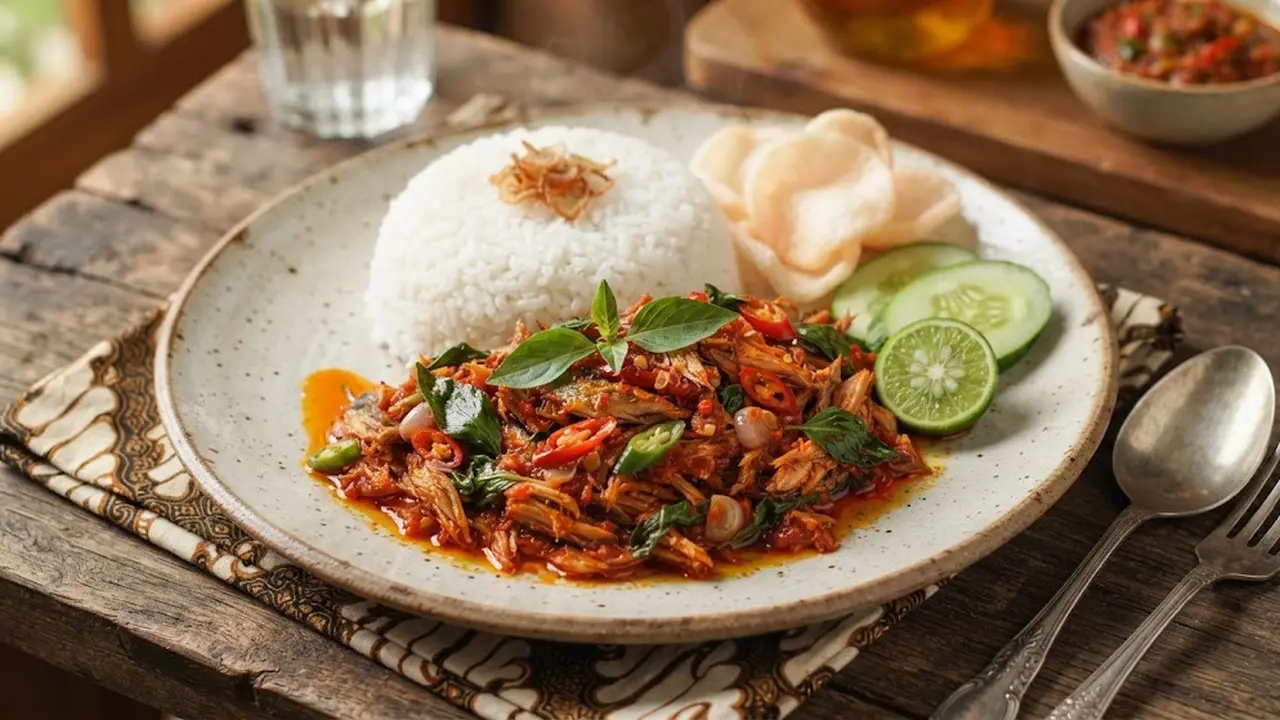 Tongkol Suwir Balado Kemangi