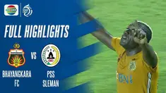 Berita video highlights laga pekan ke-29 BRI Liga 1 2021/2022, Bhayangkara FC melawan PSS Sleman yang berakhir dengan skor 2-1, Senin (7/3/2022) malam hari WIB.