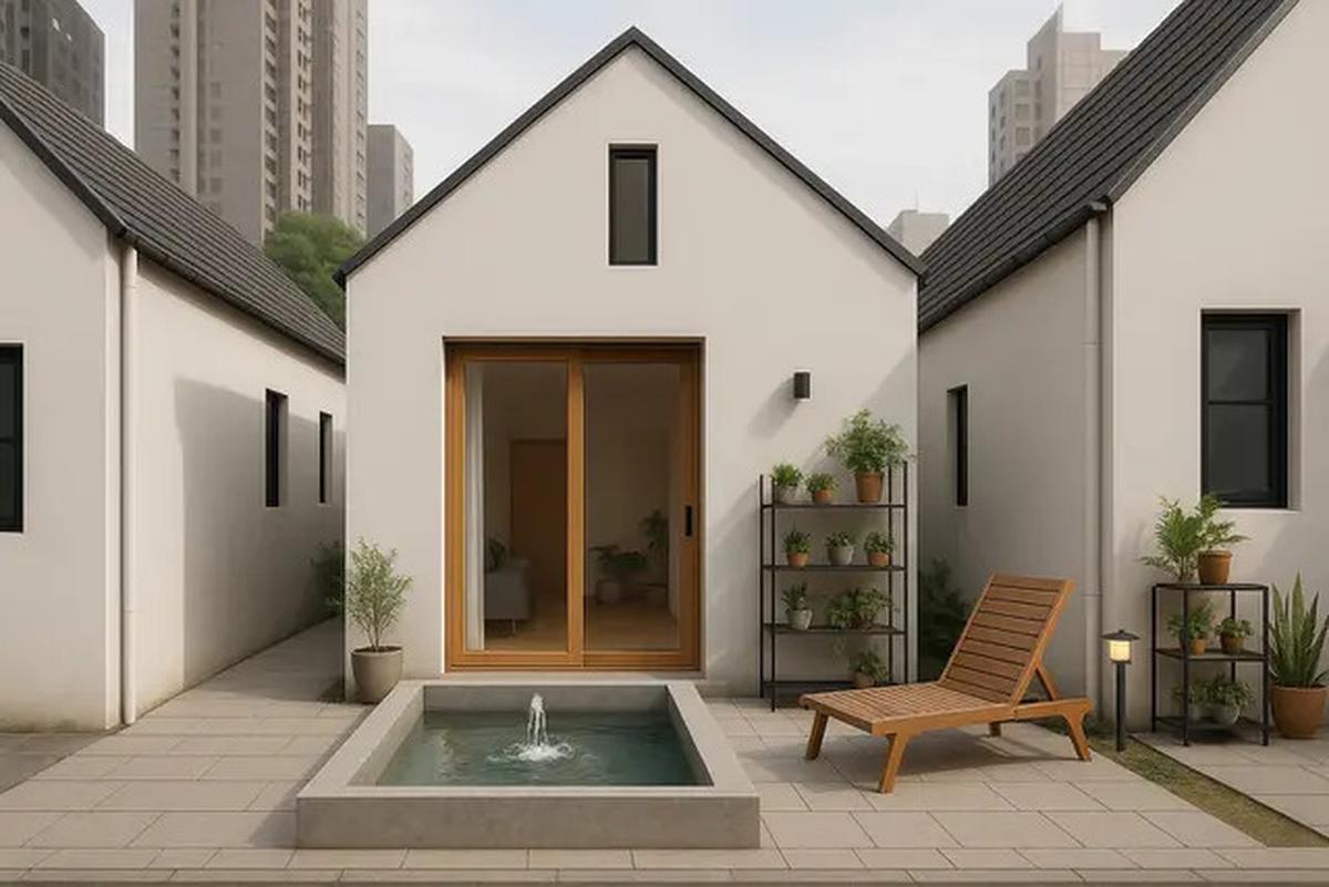 7 Ide Rumah Mungil dengan Kolam Renang, Cocok Bagi yang Suka Relaksasi Berbudget Minimalis