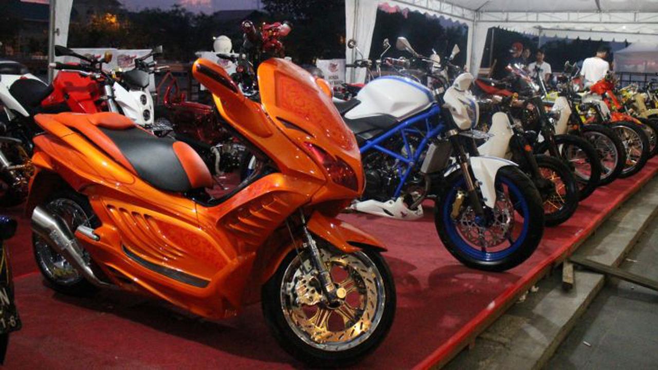 Kontes Modifikasi Motor Honda dibuka di Banjarmasin
