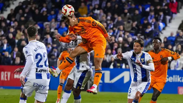 Foto: Gonzalo Gracia Jadi Pahlawan Kemenangan Real Madrid di Copa del Rey