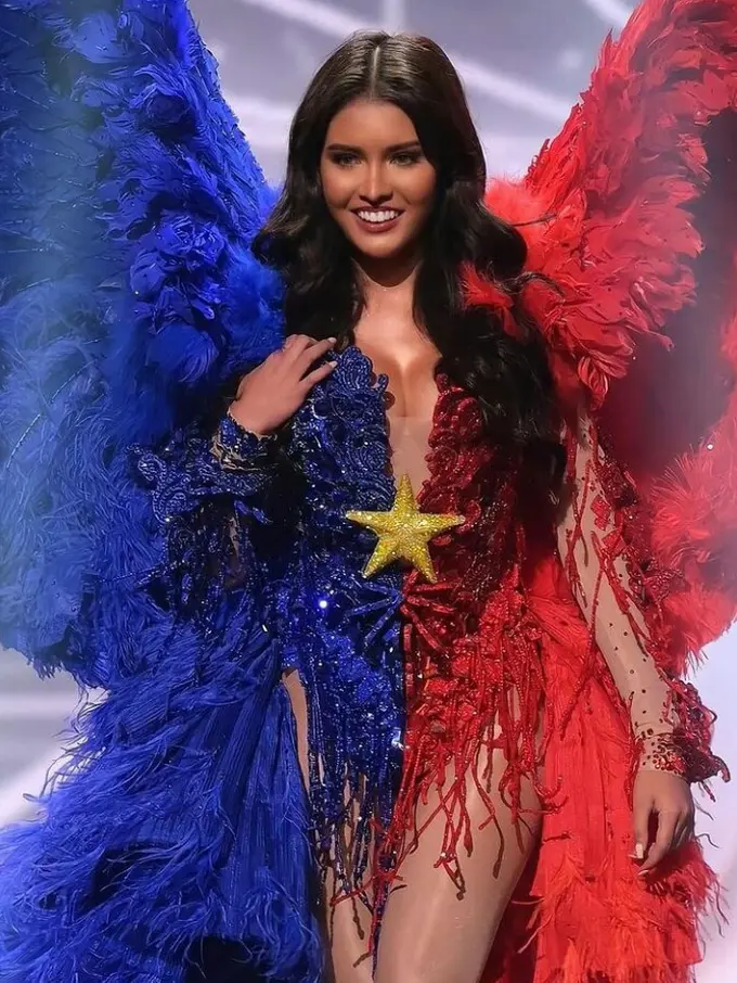 Tampilkan Kostum Nasional Tanpa Hiasan Kepala, Miss Filipina Ungkap Bobot Kostum Terlalu Berat