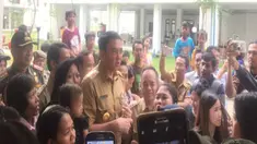 Gubernur DKI Jakarta Basuki Tjahaja Purnama atau Ahok mendadak meninjau rusun Rawa Bebek di Jakarta Timur. 