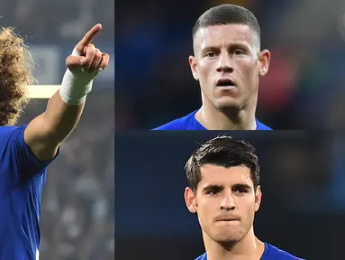 Segera mendapatkan tanda tangan Sarri usai mendepak Antonio Conte, Chelsea tampil impresif dengan rekor tak terkalahkan hingga pekan ke-12. Meningkatnya kualitas para pemain yang sempat redup di musim sebelumnya menjadi penyebabnya. (Kolase foto AFP)