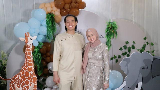 7 Potret Akikah Shaquille Kaili Anak Cut Meyriska, Bertema Kebun Binatang