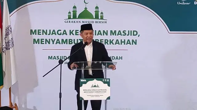 Gerakan Masjid Bersih 2025 Angkat Kembali Peran Marbut yang Sangat Dihargai Nabi Muhammad.  (Liputan6.com/Henry)