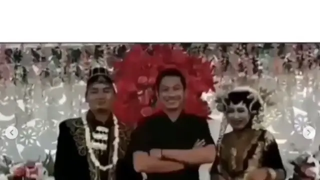 pria menangis usai hadiri pernikahan mantan (foto: @smart.gram)