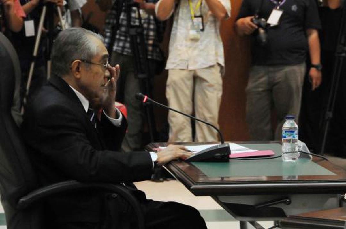 Hakim Achmad Yamanie jalani sidang