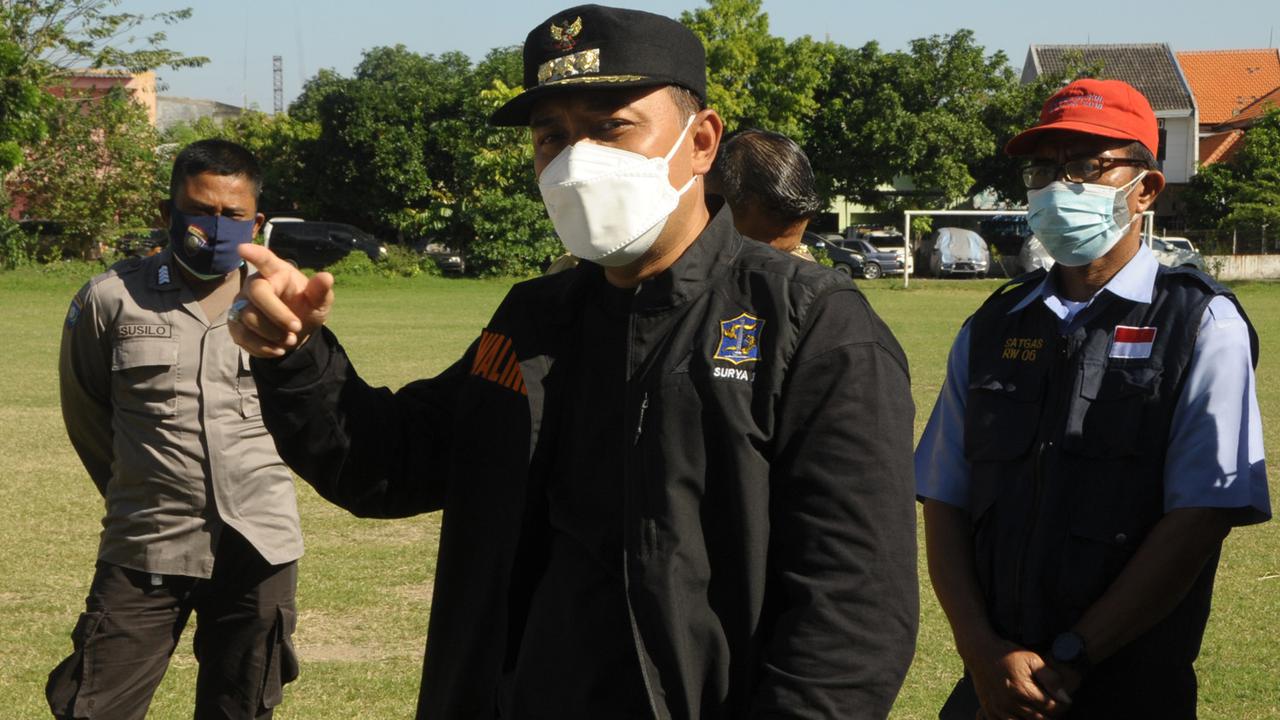 Wali Kota Surabaya Eri Cahyadi. (Dian Kurniawan/Liputan6.com)