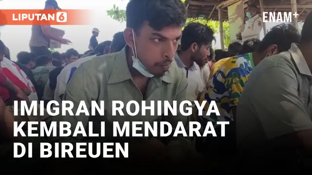 Masuk ke Pemukiman Warga, Imigran Rohingya Dievakuasi ke Balai Nelayan