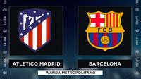 La Liga - Atletico Madrid Vs Barcelona (Bola.com/Adreanus Titus)