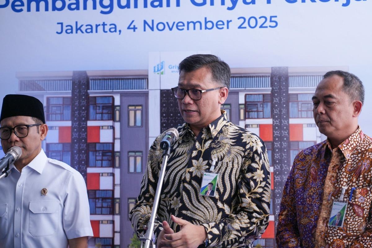 Groundbreaking pembangunan Griya Pekerja di Pasar Minggu