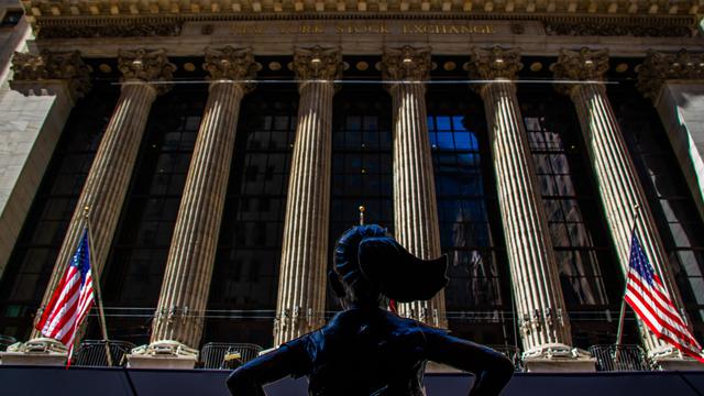 Bursa Efek New York, Amerika Serikat (Foto: Unsplash/Jimmy Woo)