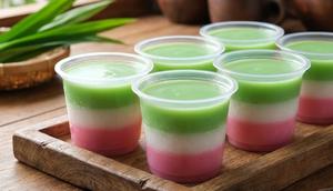 Puding dari Tepung Hunkwe (Image by Gemini AI)