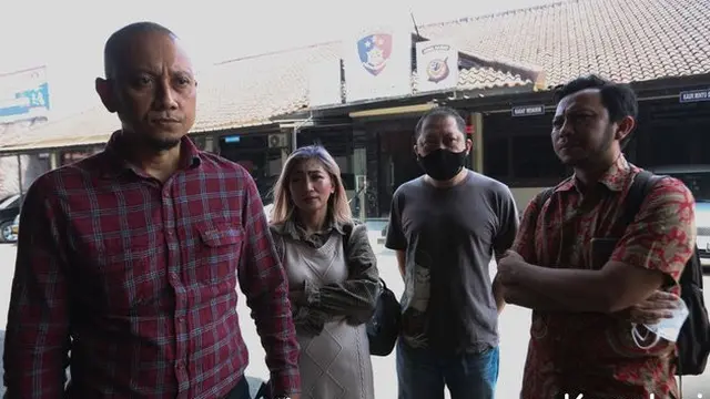 Agnez Seto mendatangi Polres Cimahi