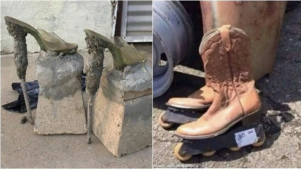 6 Potret Sepatu Hasil Modifikasi Sendiri, Tahan Malu Jadi Dipakai